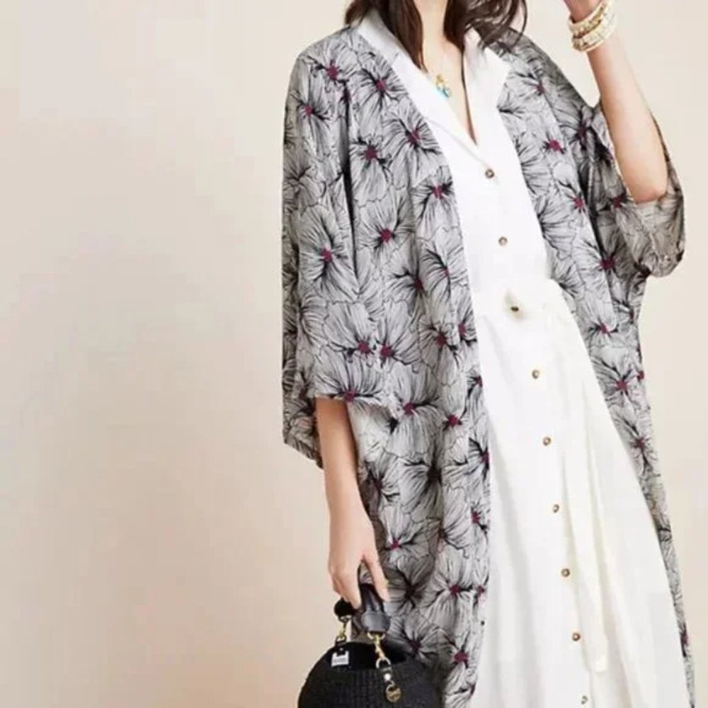 Gillian Printed Kimono by Bel Kazan